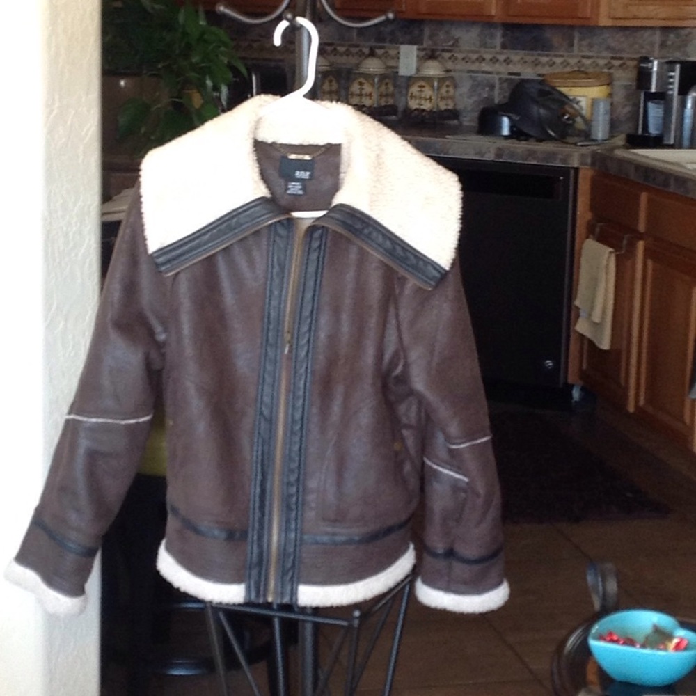 Bomber type lined jacket by Ana